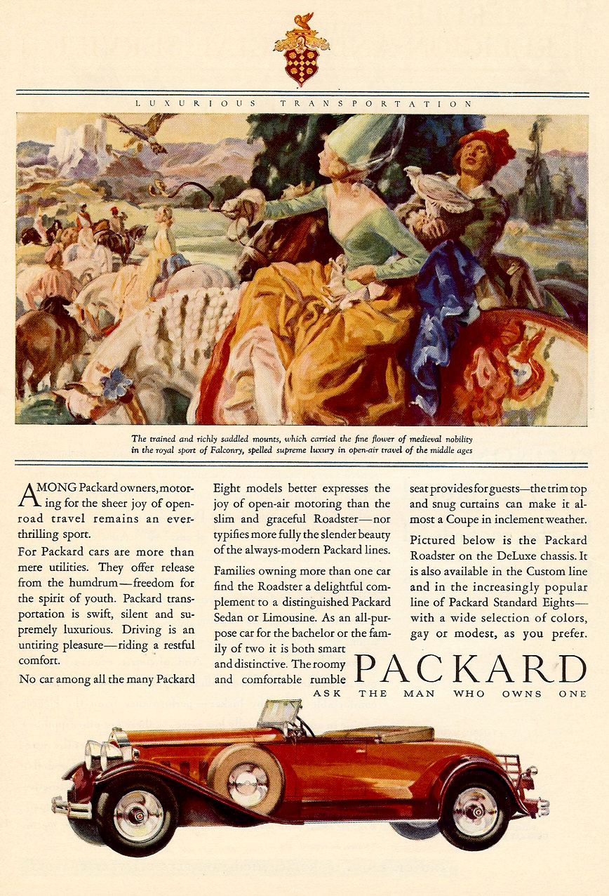 1930 Packard Auto Advertising
